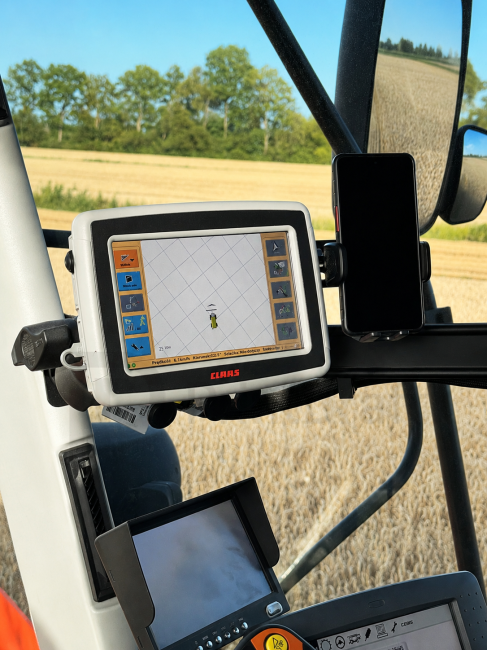 Terminal S7/S10 Claas Phone Mount