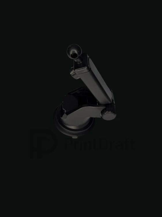Windshield suction cup with adjustment – 17 mm ball 2